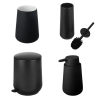 Fjord bathroom set black