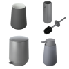 Fjord bathroom set grey