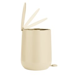 Pedal bin with soft close 5 litres Fjord Beige