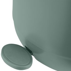 Pedal bin with soft close 5 litres Fjord Green