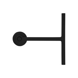 Duschabzieher mit Saugnapf schwarz