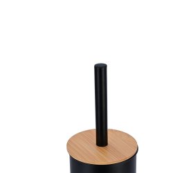 Toilettenbrste Bambus Schwarz