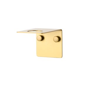 Seifenhalter / Wandhalterung fr 1 Flasche, Messingoptik