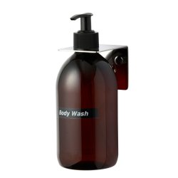 Seifenhalter / Wandhalterung fr 1 Flasche, Chrom