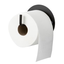 Toalettrullehållare, svart
