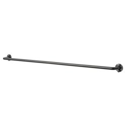 60 cm. håndklædestang, sort