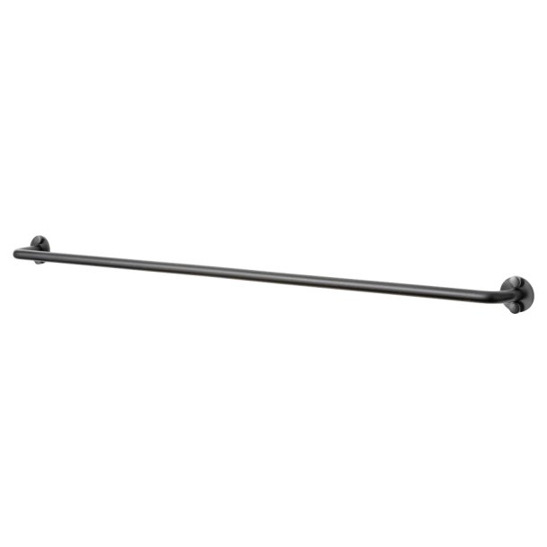 60 cm. håndklædestang, sort
