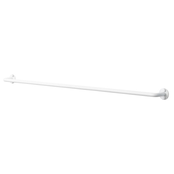 60 cm. håndklædestang, hvid