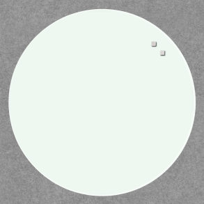 B2B af Rund tavle - Float glas