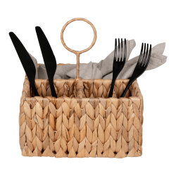 Aufbewahrungskorb, Wasserhyazinthe 20 x 11 x 20 cm.