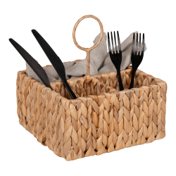 Aufbewahrungskorb, Wasserhyazinthe 20 x 11 x 20 cm.