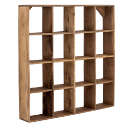 Cup shelf / wall shelf, recycled wood