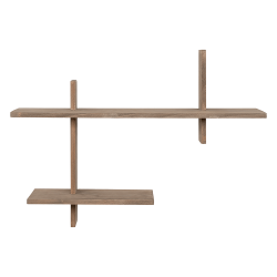 Vghylde, bejset fyrretr, 2 hylder