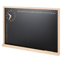 60 x 40 cm. Magnettafel fr Kinder mit Holzrahmen