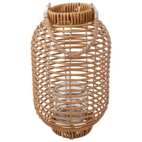 Naturf�rgad lykta i polyrattan, stor, Josephine