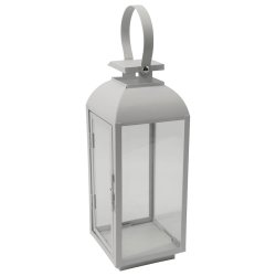 Metalllykteset 2 st, vit, Lotte