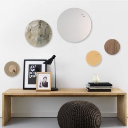Cirkel 25 cm. Sahara Magnetisk glastavle