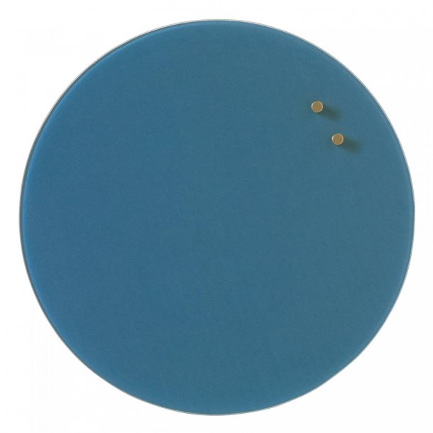 Cirkel 35 cm. Jeans Magnetisk glastavle
