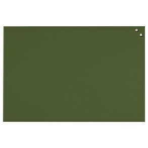 60 x 80 cm. M�rkgr�n Magnetisk Glasstavla