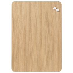 50 x 70 cm. Magnettafel aus Eiche