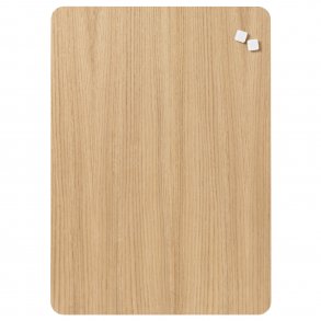 50 x 70 cm. Oak Magnetic board
