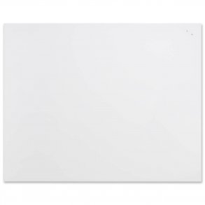 180 x 120 cm. PURE White Magnetisk Glastavle