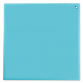 100 x 100 cm. Turkis Magnetisk Glastavle