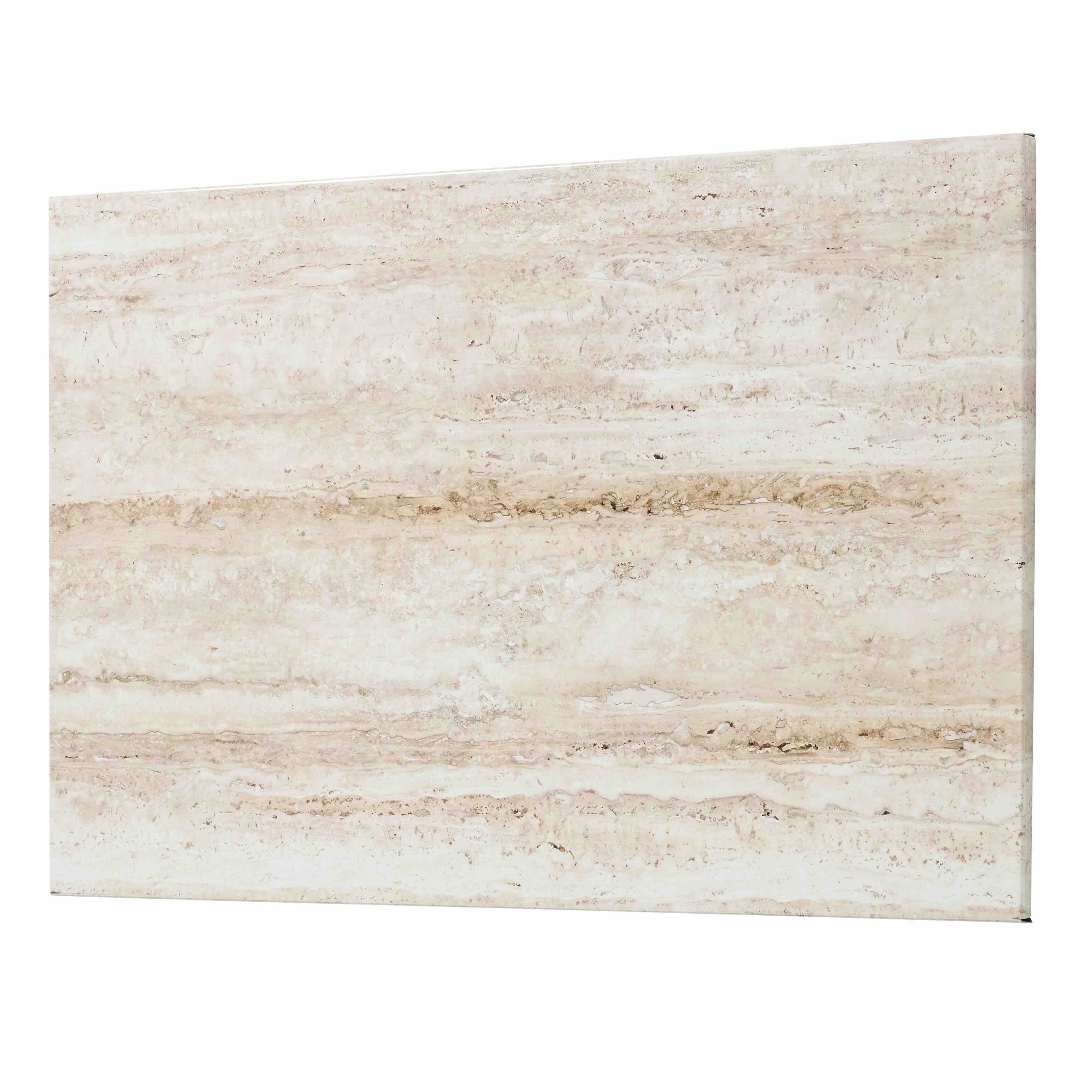 Magnetisk ståltavle 40 x 60 cm. Travertin