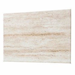 Magnetische Stahltafel 40 x 60 cm. Travertin