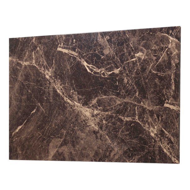 Magnetisk stltavle 40 x 60 cm. Brun marmor