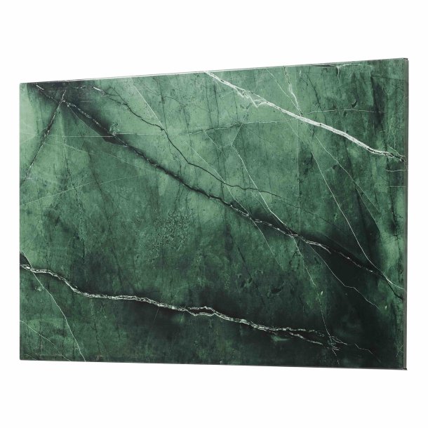 Magnetisk stltavle 40 x 60 cm. Grn marmor
