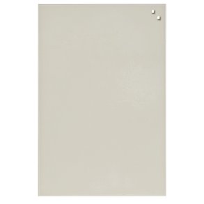 40 x 60 cm. Varm Gr� Magnetisk Glastavle