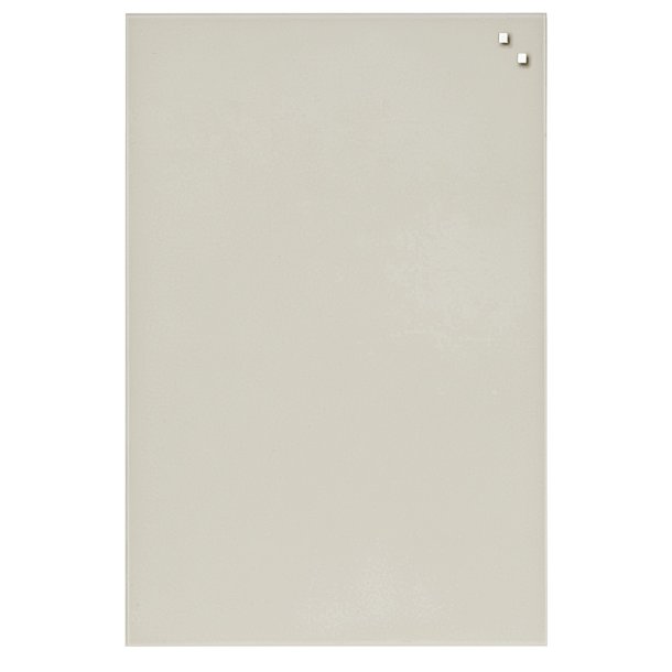 40 x 60 cm. Varm Gr� Magnetisk Glastavle