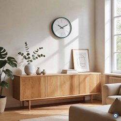 Wall Clock Green MAULben �35,4 cm