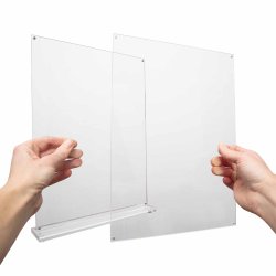 Acryl Tischschild A4 MAULvision