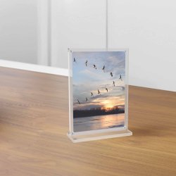 Acryl Tischschild A6 MAULvision