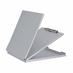 Aluminium Klemmbrett A4 mit Aufbewahrungsfach MAULcase