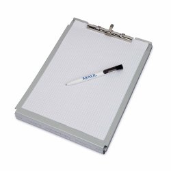 Aluminium Klemmbrett A4 mit Aufbewahrungsfach MAULcase