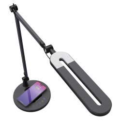 LED Desk Lamp with Qi Wireless Charger, MAULmarino