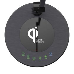 LED Desk Lamp with Qi Wireless Charger, MAULmarino
