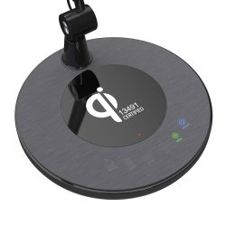 LED Desk Lamp with Qi Wireless Charger, MAULmarino