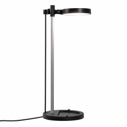LED desk lamp, black, MAULkit