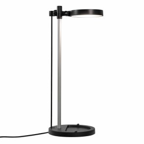 LED desk lamp, black, MAULkit