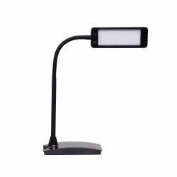 LED touch table lamp, black, MAULpearly