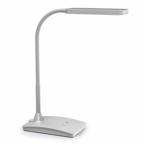 LED touch table lamp, silver, MAULpearly