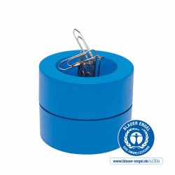 Magnetischer B�roklammerhalter MAULpro Blau