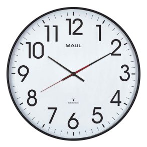 Radio-Controlled Wall Clock Black MAULclimb �47.7 cm