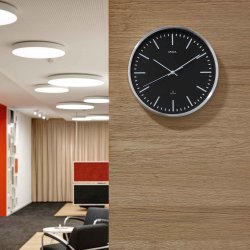 Radio-Controlled Wall Clock Black MAULfly �30.5 cm