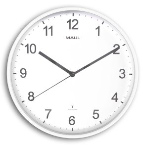 Radio Controlled Wall Clock White MAULsprint �30.5 cm
