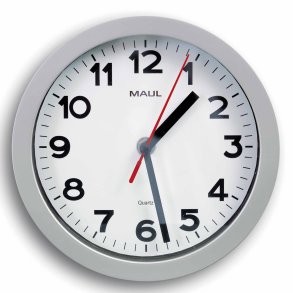 Wall clock Silver MAULstep �20 cm